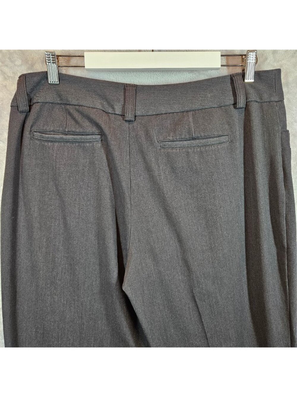 Christopher & Banks Gray Dress Pants Womens 14P Slacks Career Office date night - Picture 9 of 12